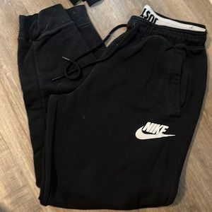 Nike sweatpants, black, size M